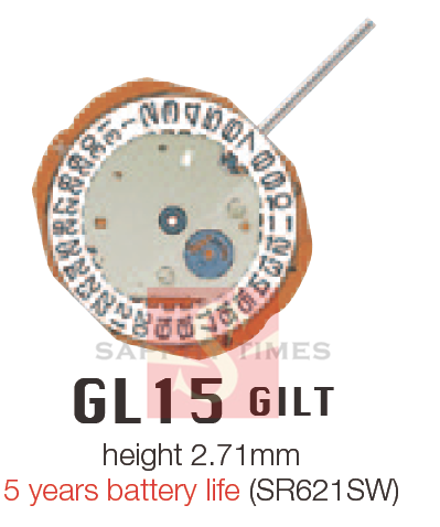Miyota GL15 movement wholesale giá USD5.3/pc